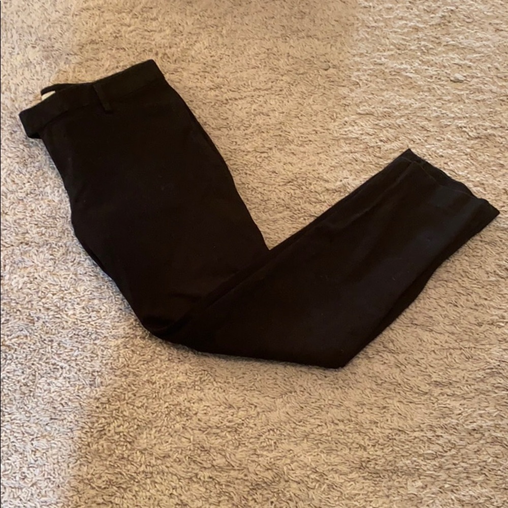 Gap Slim Cropped Black Trousers